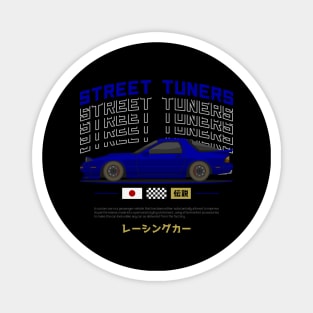 Midnight Racer Blue FC3S RX7 JDM Magnet